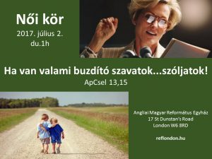 Noi kör 2017. julius